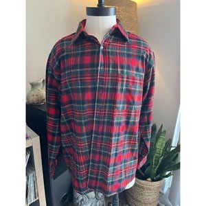 Vintage Pendleton Prince Edward Tartan Size XL 100% Virgin Wool USA